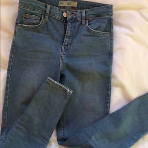 TopShop ‘jamie’ high waist skinny jean